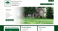 Desktop Screenshot of lawncaresterlingheightsmi.com