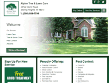 Tablet Screenshot of lawncaresterlingheightsmi.com